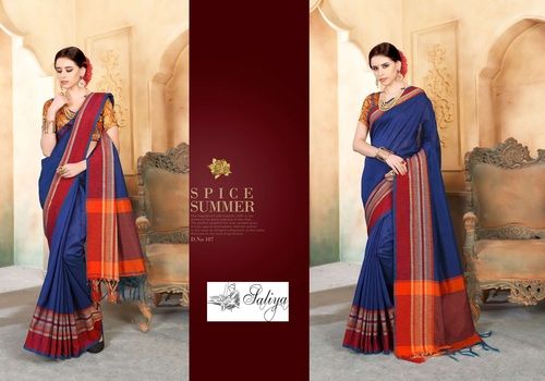 Pure Cotton Silk Saree