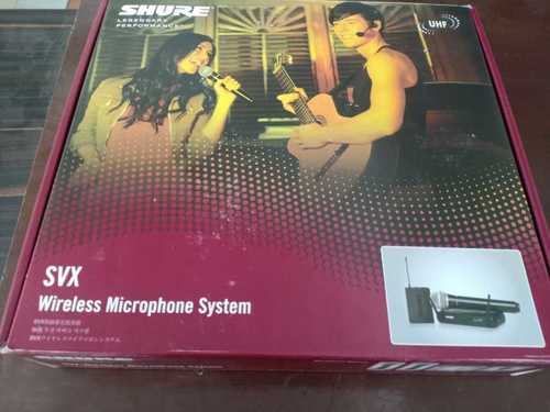 Black Svx Pg58 Shure Wireless Microphone System