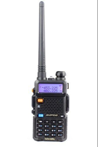 Black Walkie Talkie Set 4 W