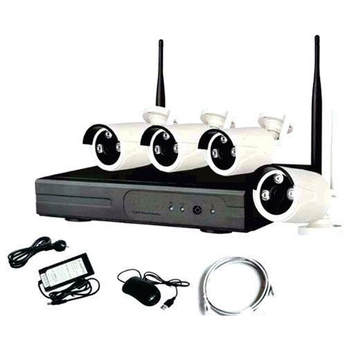 Wifi Camera Set (White) Application: Dmoestic And Industrial