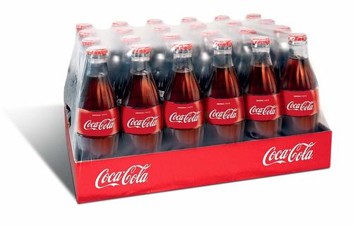 Original Fresh Coca Cola Packaging: Bottle