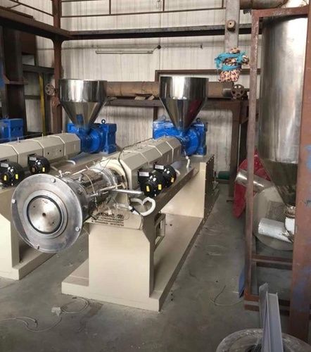 Silver Pvc Pipe Line Machine