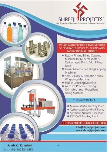 Full Automatic Water Bottle Processing Machinery