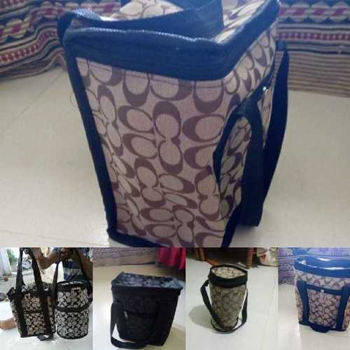 As Per Demand Zipper Closed Cotton Tiffin Bag