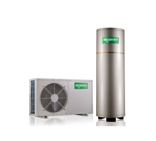 Mini Split Domestic Water Heater Heat Pump With Water Tank