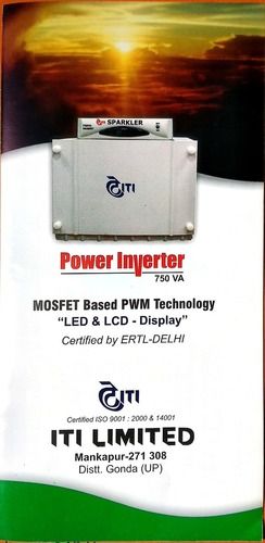 White Mosfet Based Pwm Technology Power Inverter (750Va)