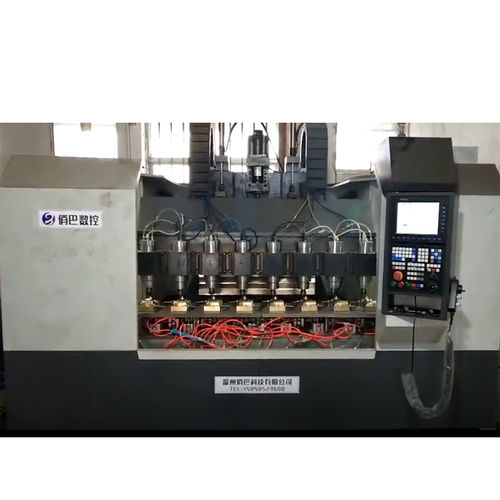 White Multi-Spindle Cnc Faucet Making Machine