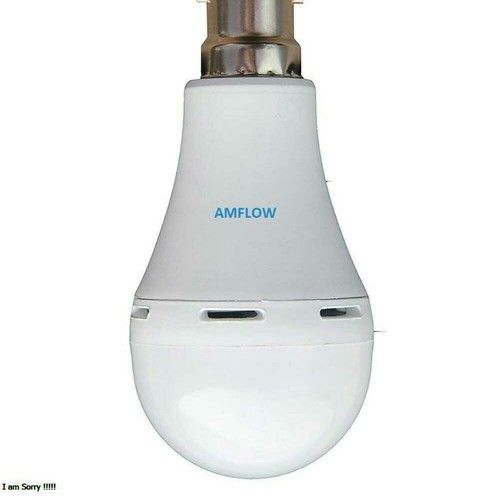 Plastic Rechargeable White Led Bulb