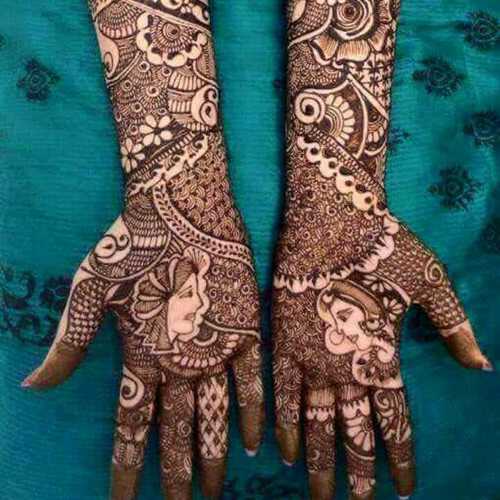 sachin mehandi art on LinkedIn: Dark stone henna sachin mehandi art book  your wedding mehandi in advance…