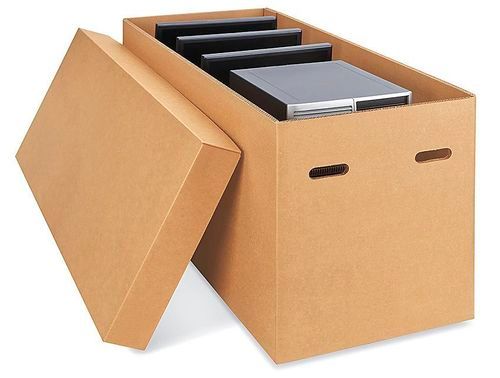 Any Colour Plain Rectangle Corrugated Boxes