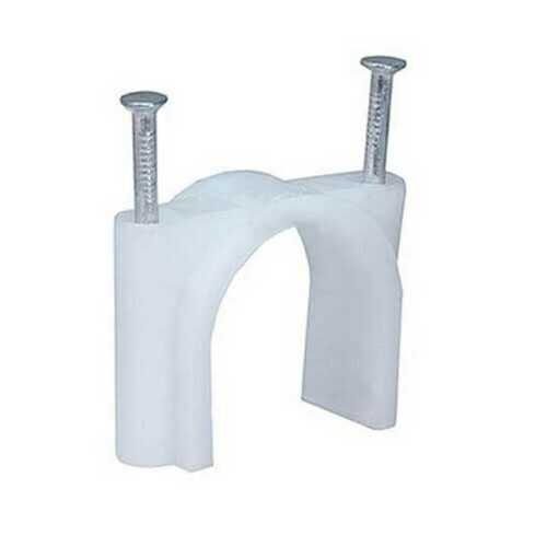 White PVC Nail Cable Clip, For Hardware Fittings at Rs 1/piece in Ahmedabad