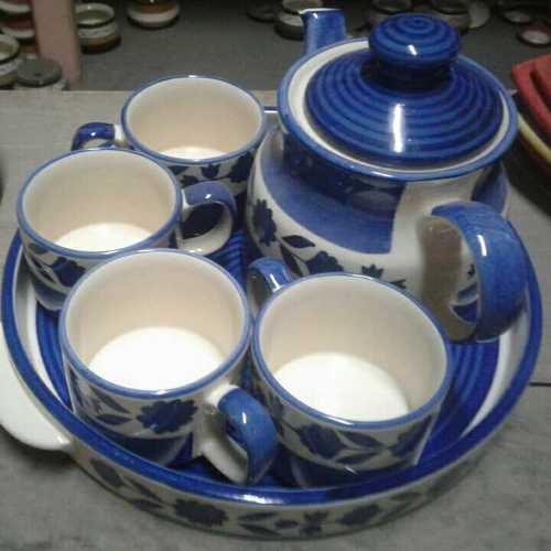 Printed Ceramic Teapot Set