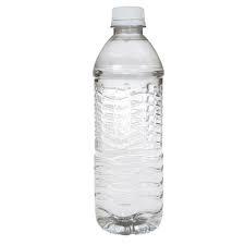 Transparent White Plastic Bottle