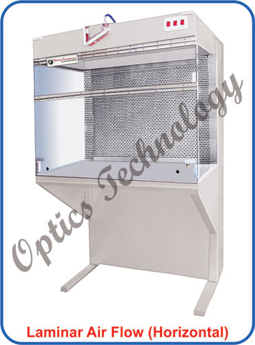 Laminar Air Flow (Horizontal) Equipment Materials: Outer Body Available In Wooden Body