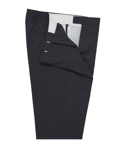 Black Men Formal Cotton Trousers