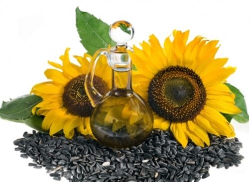 Dark Yellow Rich In Protein Sunflower Oil