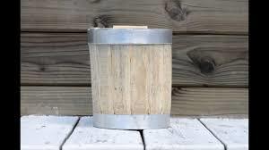 Small Size Wooden Dust Bucket