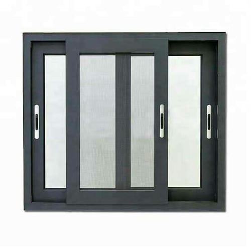 Three Track Aluminum Sliding Window Application: Residential