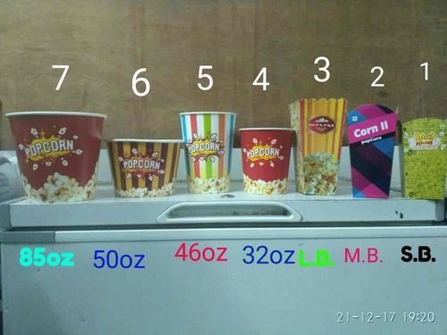 Customized Printed Popcorn Boxes
