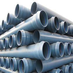 Light Blue Heavy Duty Pvc Ringfit Pipes