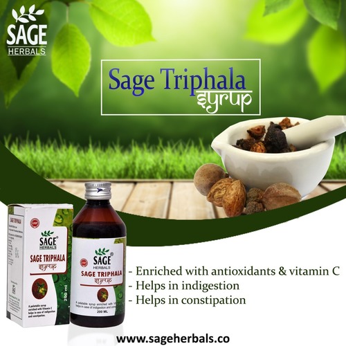 Herbal Sage Triphala Syrup 200ml By SAGE HERBALS PVT. LTD.