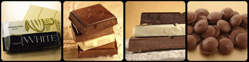 Dark Brown Highly Delicious Couverture Chocolate