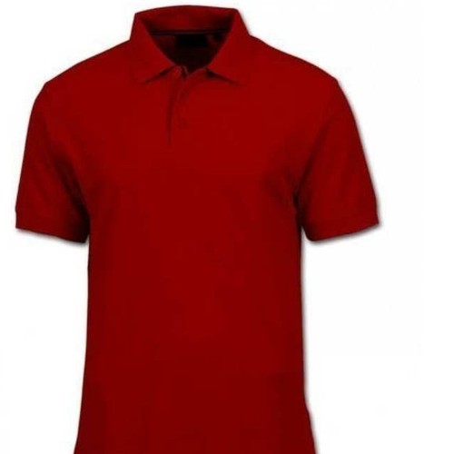 Plain Half Sleeve Collar T-Shirts Age Group: Adults