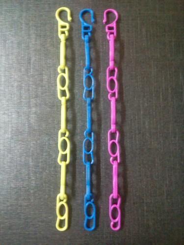 Blue Multi Color Plastic Chains