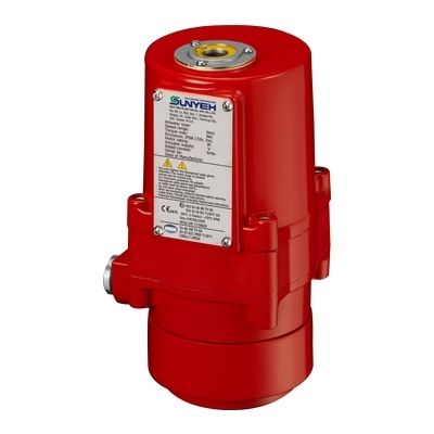 Red Quarter Turn Electric Actuators