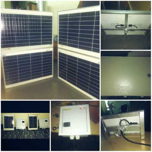 Solar And Lithium Ion Battery Based Water Irrigation System