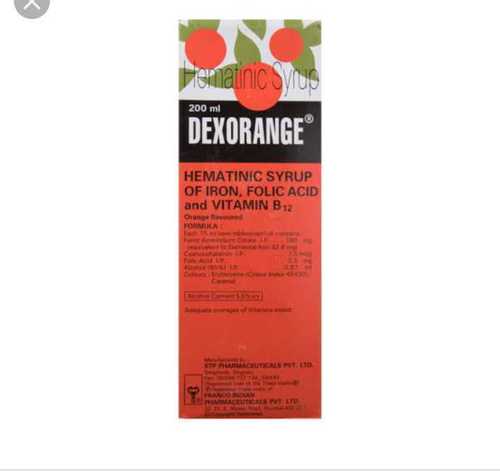 Dexorange Syrup General Medicines