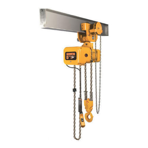 Electrical Chain Hoist With Geared Trolley