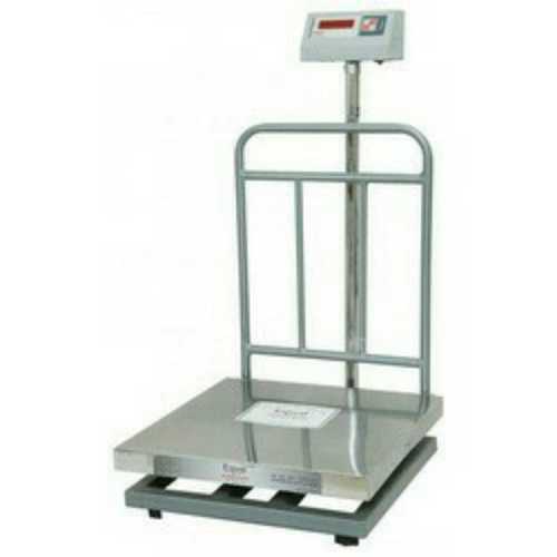 Silver Heavy Duty Platform Digital Weighing Scale