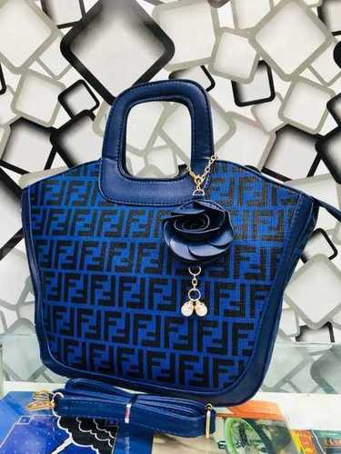 Blue Imported Designer Ladies Handbags