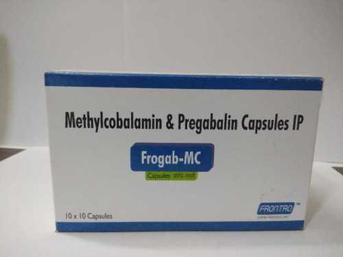 Pregabalin and Methylcobalamin Capsules - 10x10 Box, Pain Relief for Fibromyalgia, Supports Seizure Management for Adults