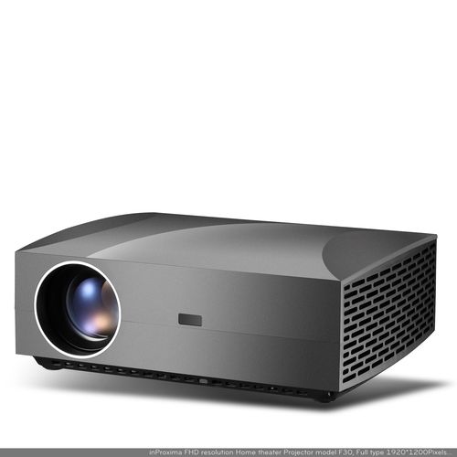 Black 5.8 Inches F30 Fhd Lcd Projector 4200 Lumens Native 1920X1080