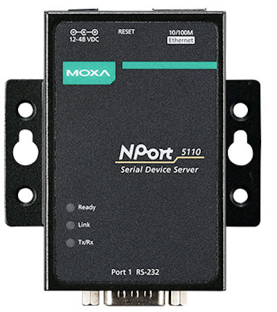 Moxa Nport 5110 1-Port Rs-232 Serial Device Servers