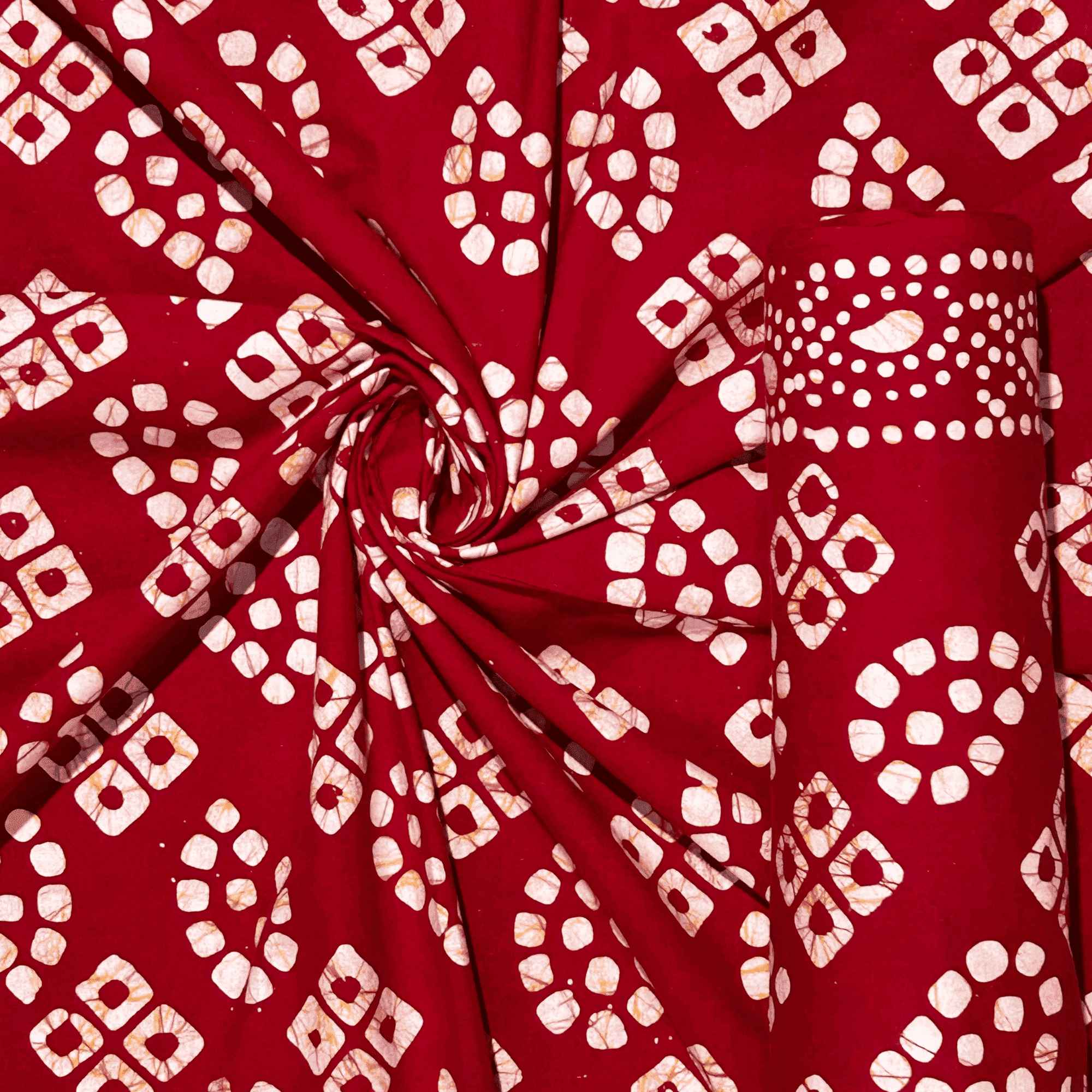 Multi Color Batik Printed Fabrics