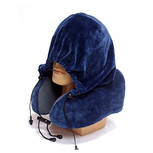 travel hoodie with neck pillow