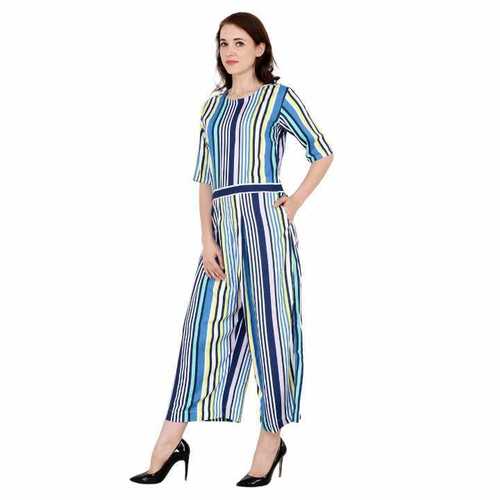 Vary Women Cotton And Rayon Jumpsuits