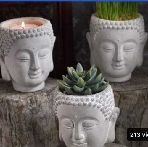 Buddha Head Shape Bonsai Planter