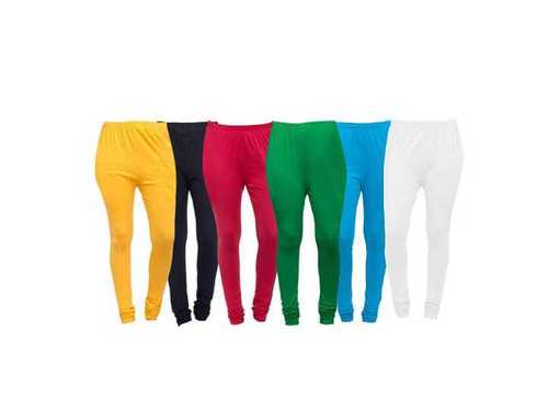 Multicolor Ladies Cotton Lycra Leggings