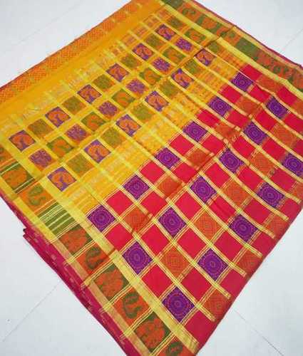 Cotton Silk Ladies Designer Party Wear Sarees