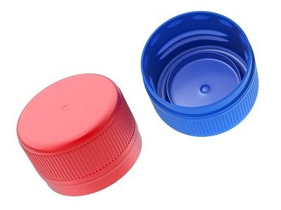 Plastic Pet Bottle Cap - Eco-Friendly Plastic Material, Round Shape, Lightweight, Premium Quality Blue Color