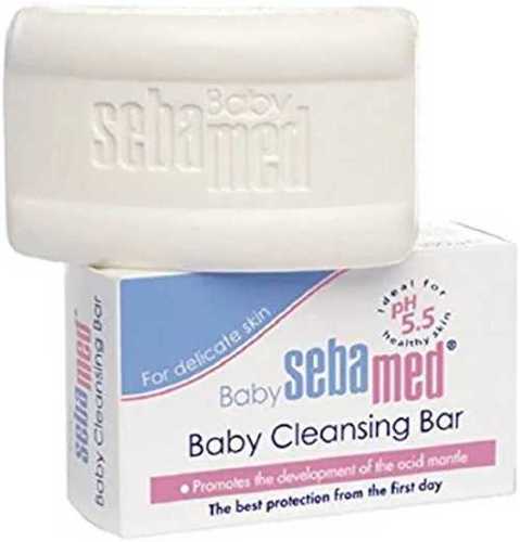 White Sebamed Baby Cleansing Bar