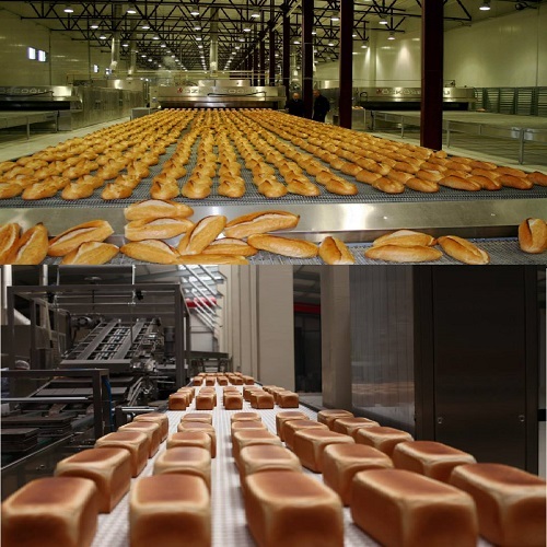 Complete Automatic Toast Bread Production Line Flour Capacity: 3000 Kg/hr