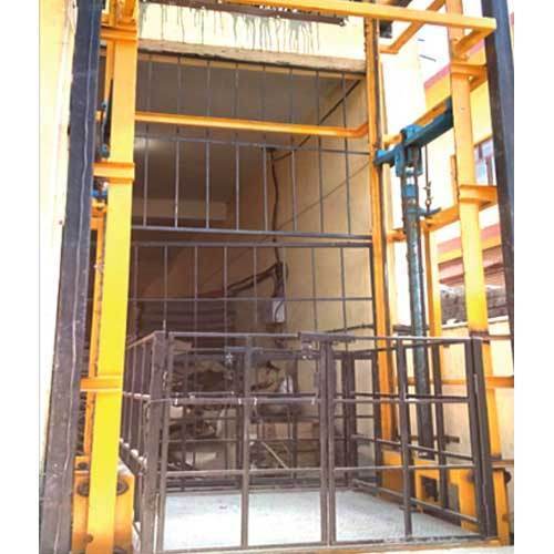 Stainless Steel Double Mast Hydraulic Goods Lift