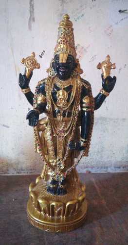 Durable God Triputi Balaji Marble Statue