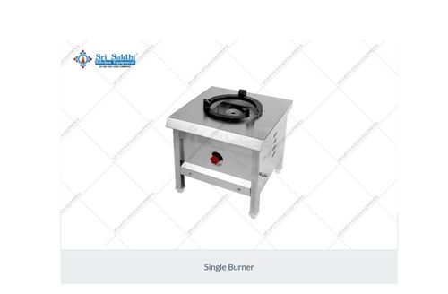 Semi Automatic Single Burner Cooking Range