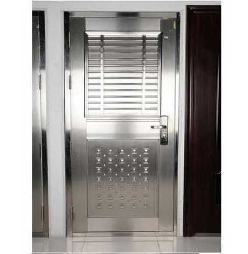 Stainless Steel Entrance Door  Application: Residential